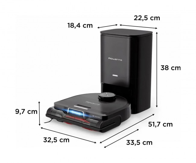 Робот-пылесос с влажной уборкой Rowenta X-Plorer Serie 220+ Animal & Allergy RR9495WH
